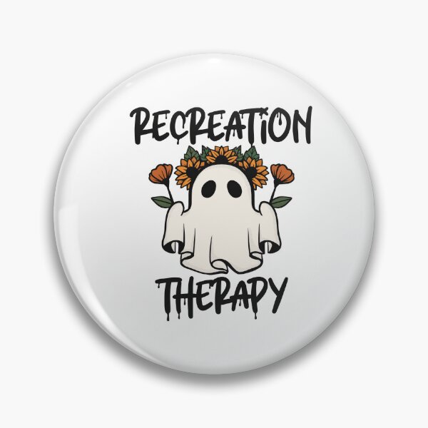 Item preview, Recreation Therapy Sunflower Halloween Ghost designed and sold by RecOutLoud.