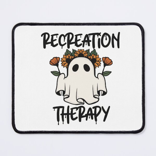 Item preview, Recreation Therapy Sunflower Halloween Ghost designed and sold by RecOutLoud.