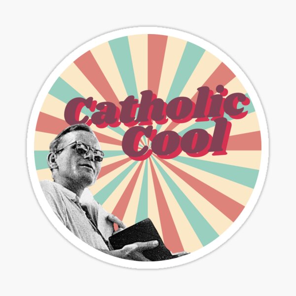 Item preview, JP2 Catholic Cool (round) designed and sold by ISBrunning.