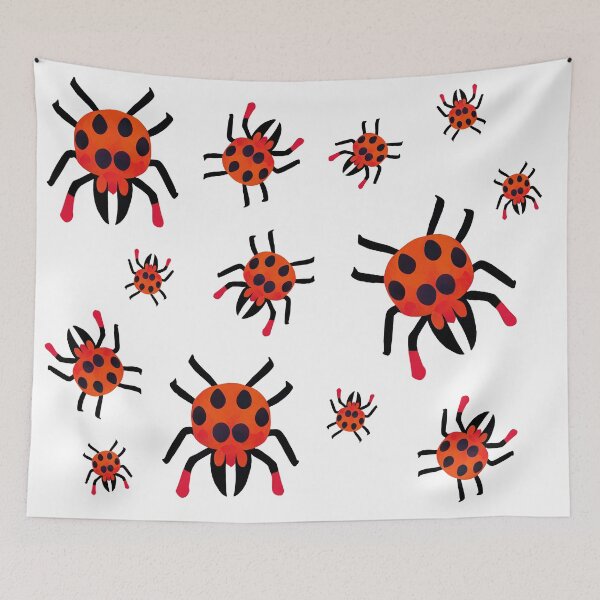 Item preview, several spiders designed and sold by Esmiovel.