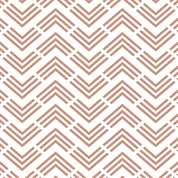 Aperçu de l'œuvre Muted Coral White Chevron Rhombus Pattern Pairs BHG 2023 Color of the Year Canyon Ridge de ColorOfTheYears