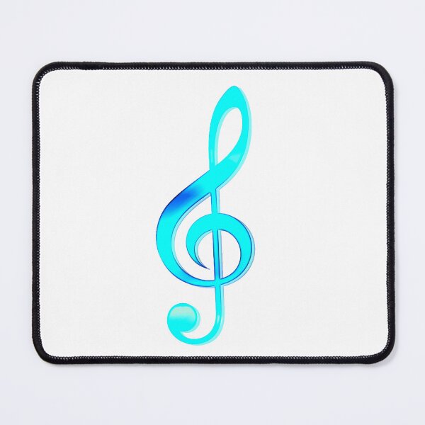 Item preview, Turquoise Treble Clef, Music Style designed and sold by Dven-Clothes.