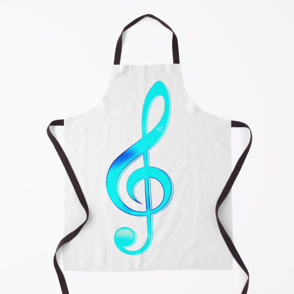 Item preview, Turquoise Treble Clef, Music Style designed and sold by Dven-Clothes.