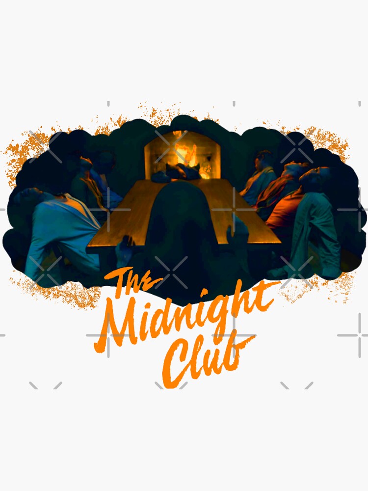 "The Midnight Club" Sticker for Sale by comFad | Redbubble