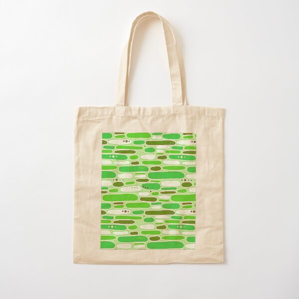 Item preview, Mid-Century Modern Green, Cream, And Lime Abstract Pattern designed and sold by DEC02.