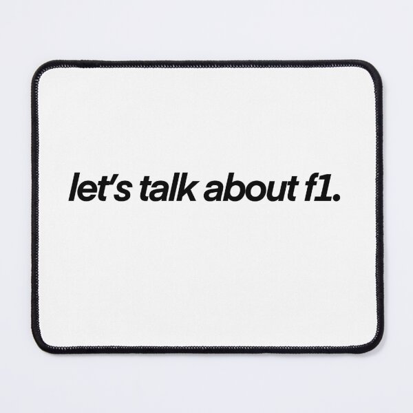 Item preview, lets talk about f1 designed and sold by mtayzart.