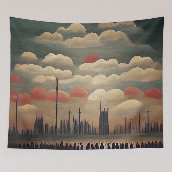 Item preview, Lowry Style City View designed and sold by MrVPhotography.
