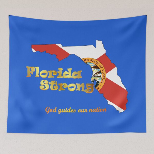 Item preview, Florida strong. God guides our nation designed and sold by hcarts.