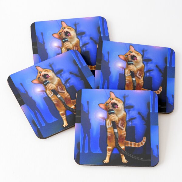 Item preview, espdzines-cat singer designed and sold by EspDzines.