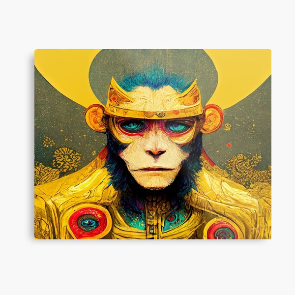 Monkey God Metal Print