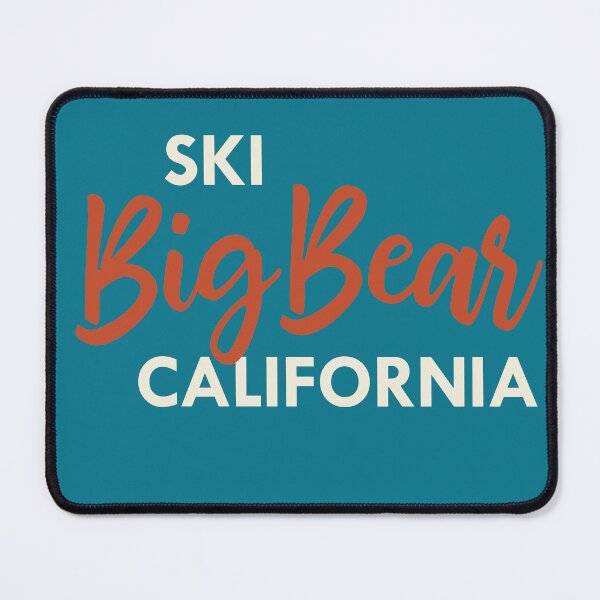 Item preview, Big Bear Vintage Ski Poster designed and sold by ROEDERcraft.