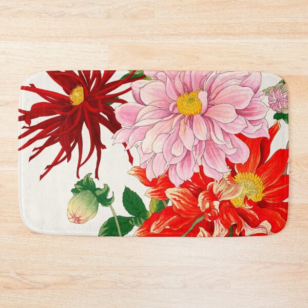 Item preview, Vintage print - Dahlias designed and sold by VeroBDesign.