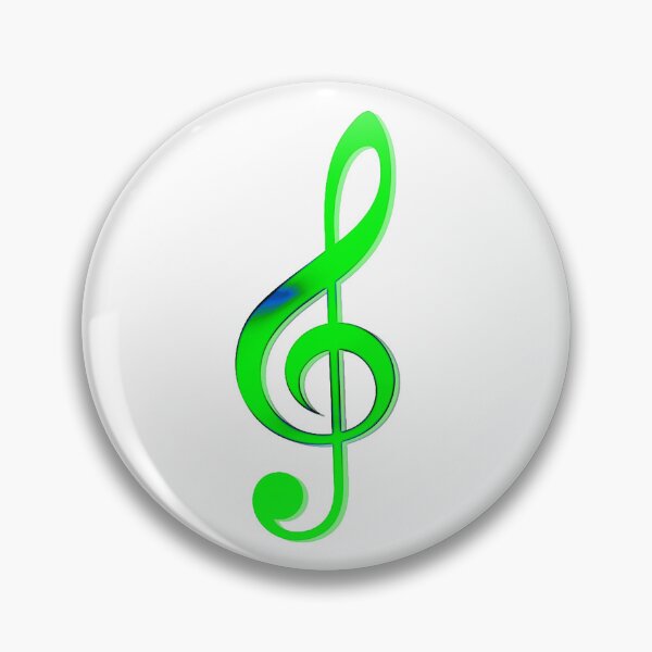 Item preview, Green Treble Clef, Music Style designed and sold by Dven-Clothes.