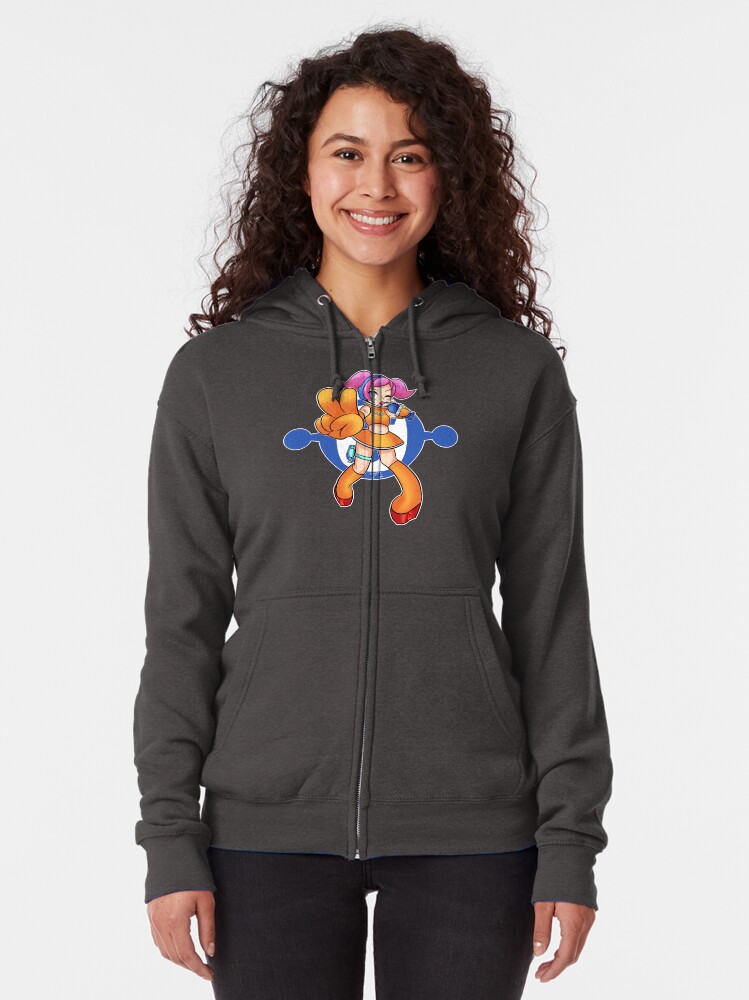 Alternate view of Space Channel 5 - Ulala Zipped Hoodie