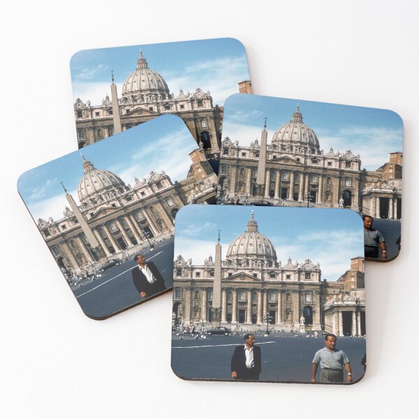 Item preview, 1950s - St. Peter's Basilica, Main Facade, Vatican City, Rome, Italy designed and sold by thatwaslife.