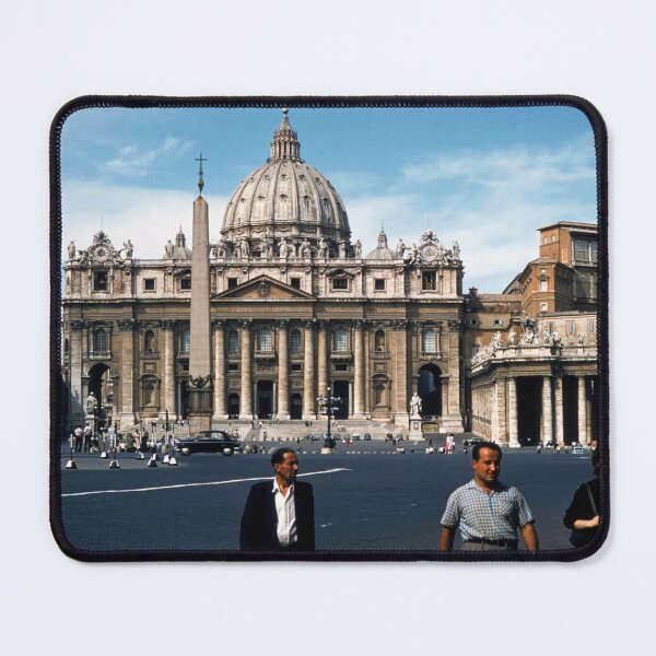 Item preview, 1950s - St. Peter's Basilica, Main Facade, Vatican City, Rome, Italy designed and sold by thatwaslife.