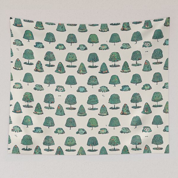 Item preview, Team forest - cute pattern designed and sold by Chillapy.
