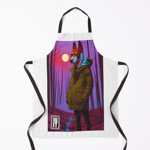 Item preview, Basenji in a parka designed and sold by Seanyah.