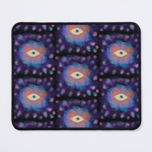 Item preview, Cosmic eye nebula pattern and vesica piscis art design designed and sold by LynseysArtShop.