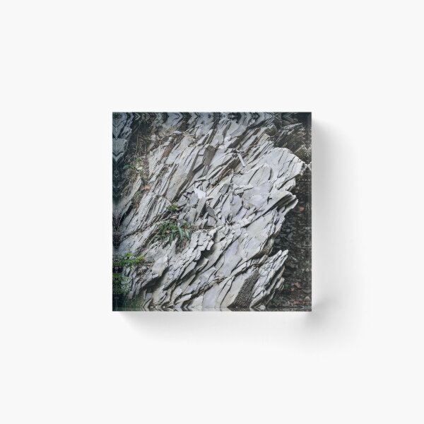 Item preview, Lainbachtal - tilted rock strata (close-up) designed and sold by lightsfromspace.