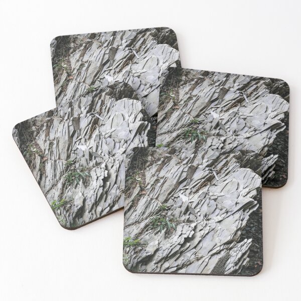 Item preview, Lainbachtal - tilted rock strata (close-up) designed and sold by lightsfromspace.