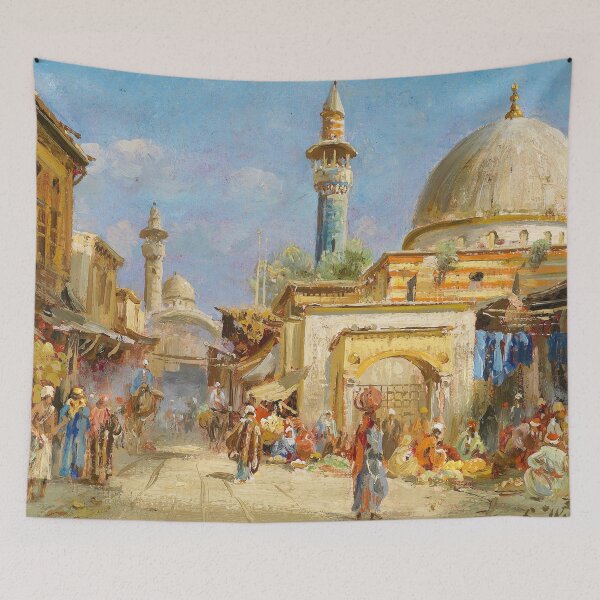 Artikelvorschau, Orientalisches Straßenmotiv entworfen und verkauft von Twisted Wick.