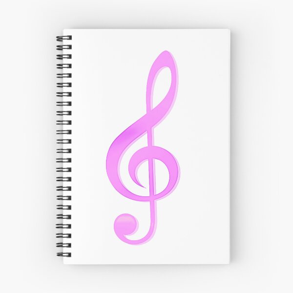 Item preview, Pink Treble Clef, Music Style designed and sold by Dven-Clothes.