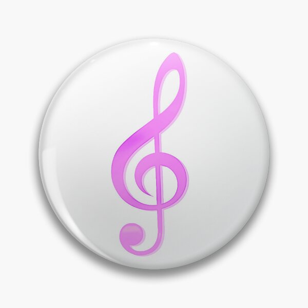 Item preview, Pink Treble Clef, Music Style designed and sold by Dven-Clothes.