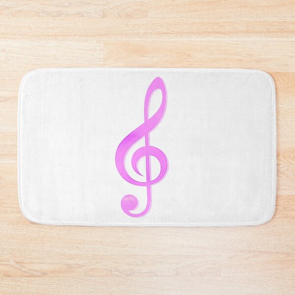 Item preview, Pink Treble Clef, Music Style designed and sold by Dven-Clothes.
