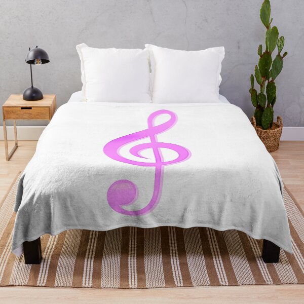Item preview, Pink Treble Clef, Music Style designed and sold by Dven-Clothes.