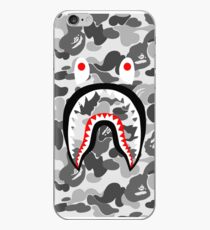 White sark pattern iPhone Case