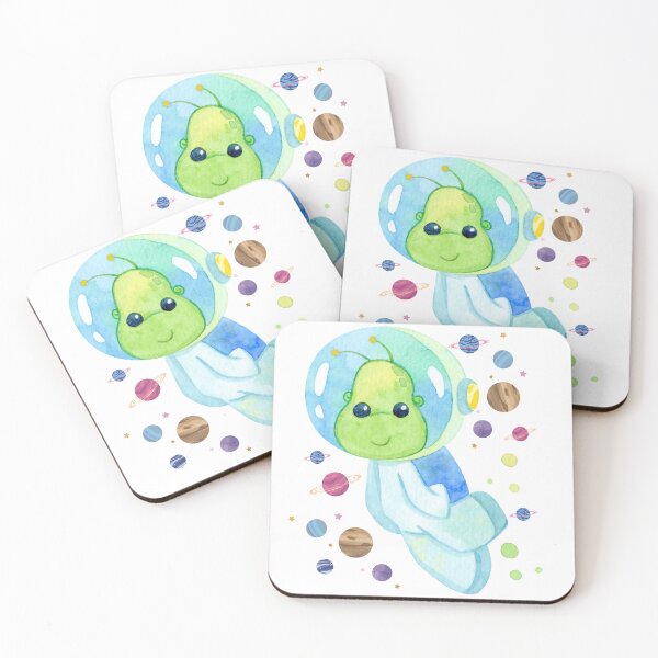 Item preview, A cute monster planet  designed and sold by The Love Quill.