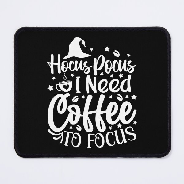 Item preview, Coffee Lovers - Hocus Pocus I Need Coffee To Focus designed and sold by SpookySeasonTee.