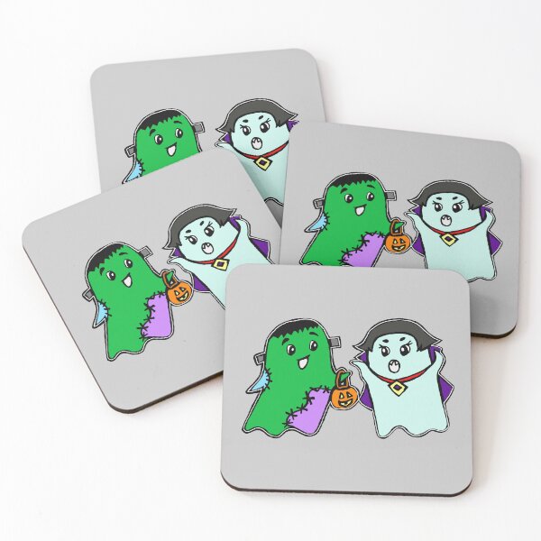 Item preview, Let's Trick or Treat as Ghosts designed and sold by ArtAndTell.