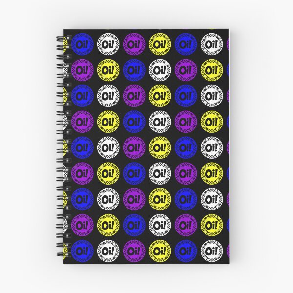Item preview, Oi-Checker Circle Sticker Pack--Dark Violet, Laser Lemon, Blue, & White designed and sold by SCHPiDAUU.