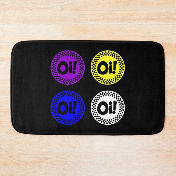 Item preview, Oi-Checker Circle Sticker Pack--Dark Violet, Laser Lemon, Blue, & White designed and sold by SCHPiDAUU.