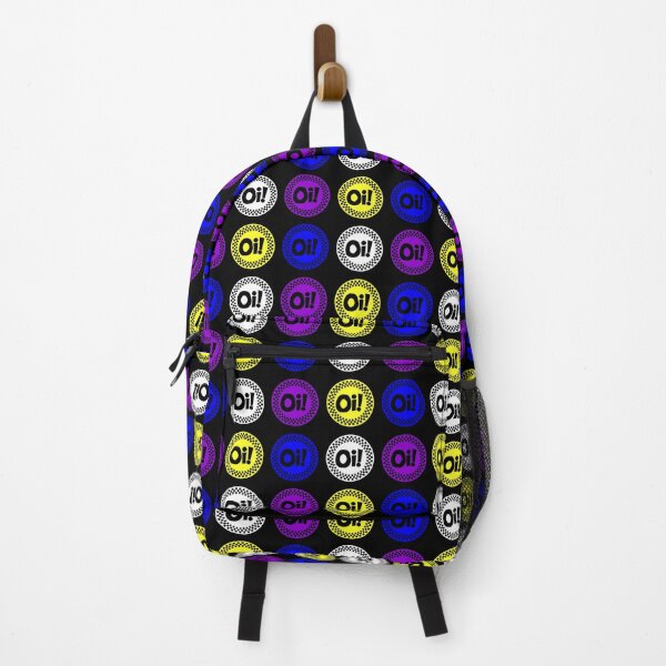 Item preview, Oi-Checker Circle Sticker Pack--Dark Violet, Laser Lemon, Blue, & White designed and sold by SCHPiDAUU.