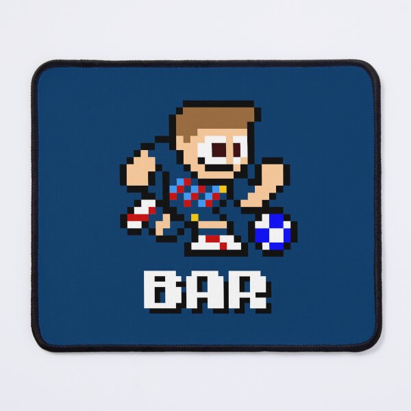 Item preview, Barcelona (8-bit Football / Soccer Player) designed and sold by The Armorsmith.