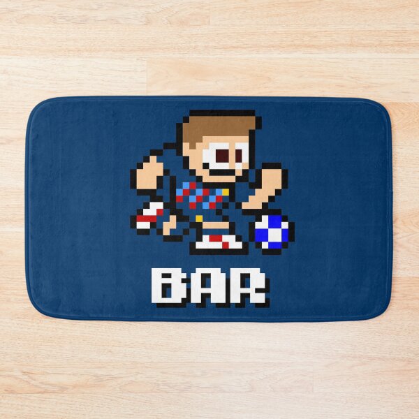 Item preview, Barcelona (8-bit Football / Soccer Player) designed and sold by The Armorsmith.