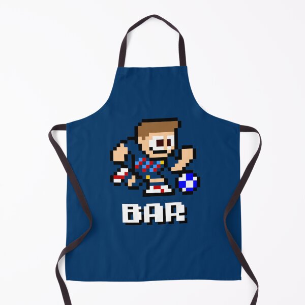 Item preview, Barcelona (8-bit Football / Soccer Player) designed and sold by The Armorsmith.