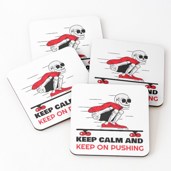 Item preview, KEEP CALM AND KEEP ON PUSHING designed and sold by BestCoolStuff.