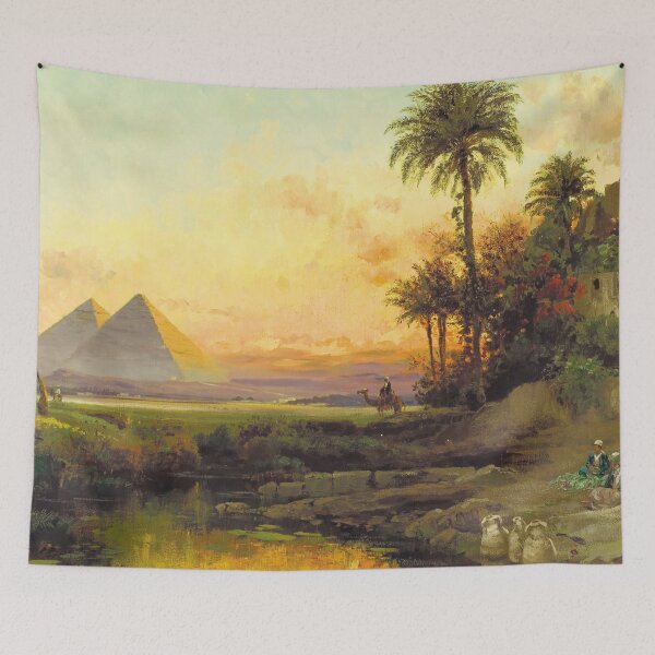 Item preview, The Pyramids at Dusk designed and sold by Twisted Wick.