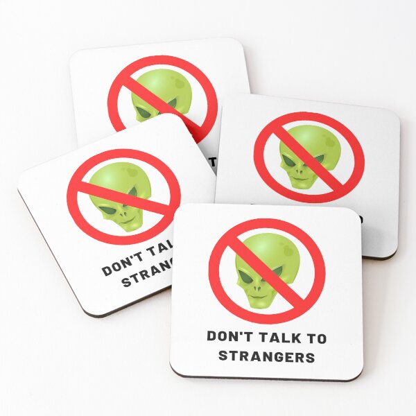Item preview, Don't Talk To Strangers designed and sold by CakmakShop.