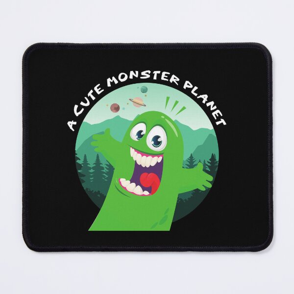 Item preview, A cute monster planet designed and sold by The Love Quill.