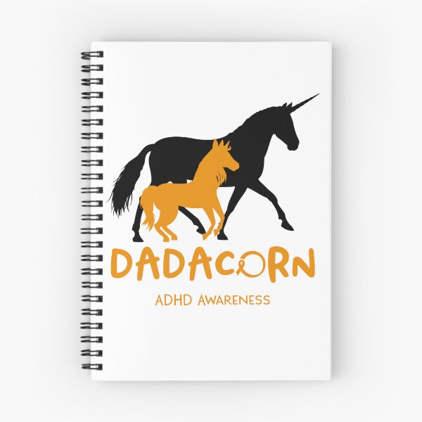 Item preview, ADHD Awareness Dad Unicorn Dadacorn Support ADHD Warrior  designed and sold by RunningShop.