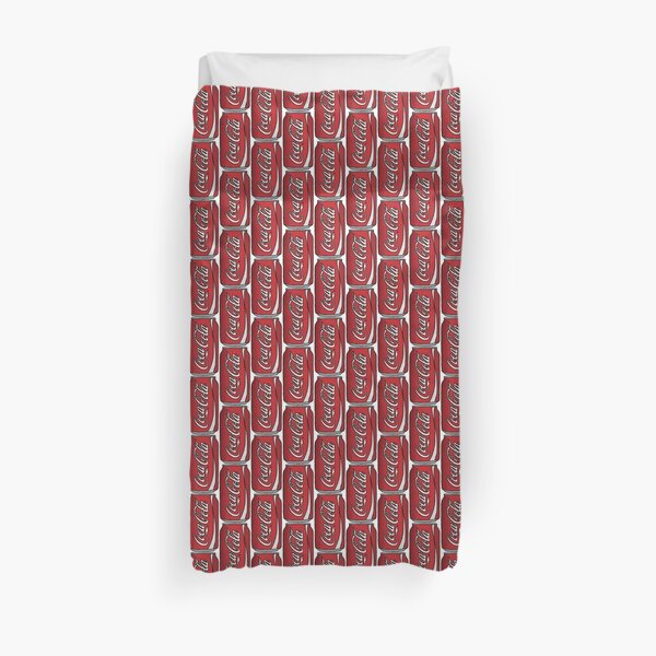 Coca Cola Can Duvet Cover