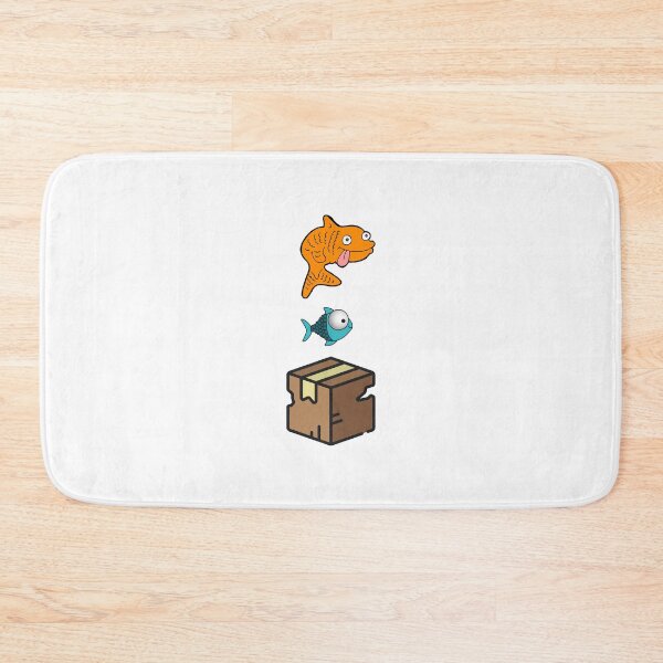 Item preview, Big Fish Little Fish Cardboard Box - Cartoon Style designed and sold by ImagesDesigns.