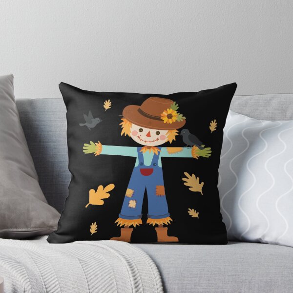 Item preview, Cute Scarecrow With Birds Fall Autumn Halloween Harvest designed and sold by Med ing.