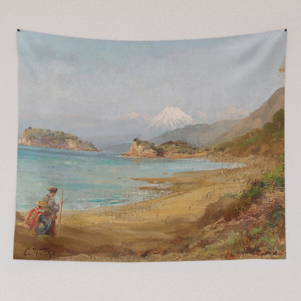 Item preview, Pilgrim on Route to Mount Fuji designed and sold by Twisted Wick.