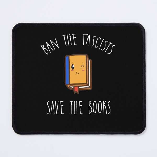 Item preview, Ban the fascists save the books - Bookworms designed and sold by Raiko-art.